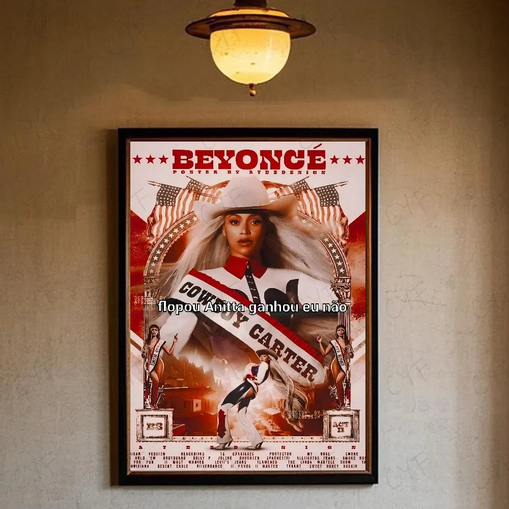 Poster met zonsondergang – Sfeervol en warm