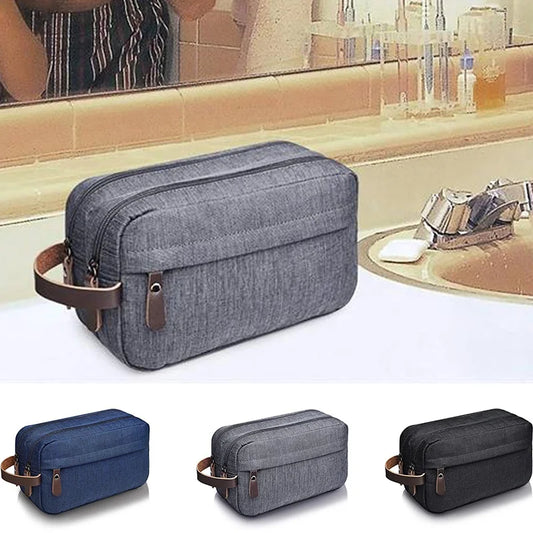 Trendy draagtas met rits en vakjes