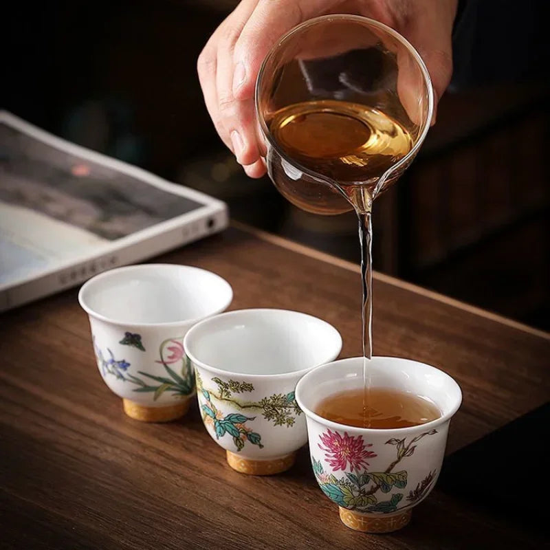 Accessoire set voor thee drinken met vrienden