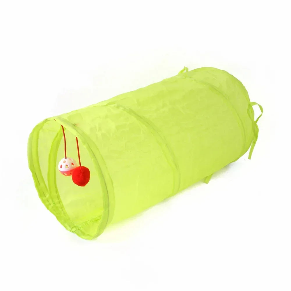 Kattenspeeltje met touw en bal – Klassieke combinatie
