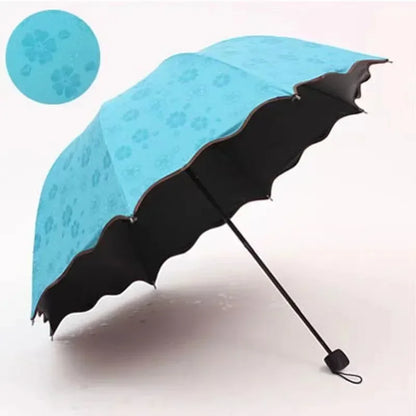 Regenbestendige paraplu met UV-coating