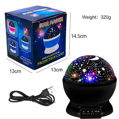 Sterrenhemel projector lamp met 3D-effect