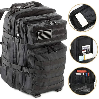 Rugzak als handbagage met extra zijtoegang