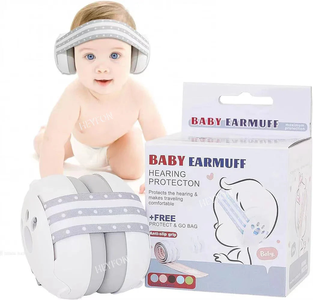 Koptelefoon voor baby met geluidsreductie – Bescherming in lawaai