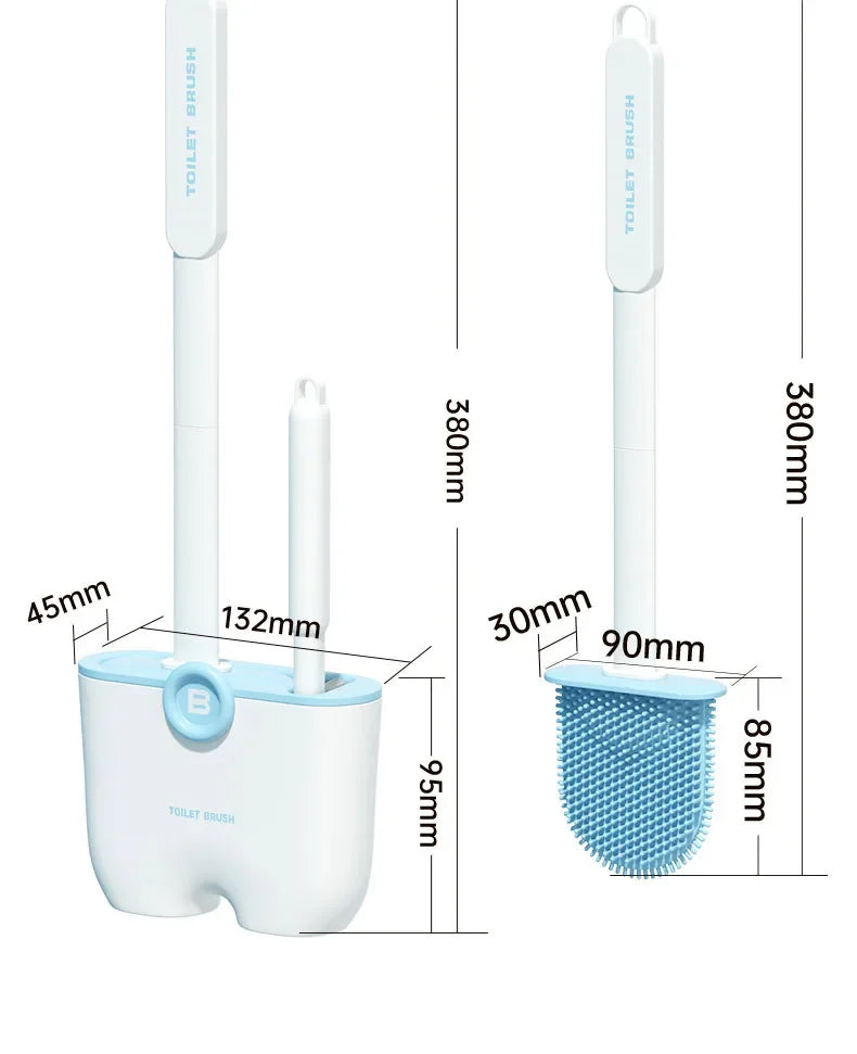 Tiger wand WC borstel – Modern en zwevend