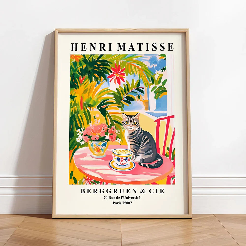 Posterset voor harmonieuze wand