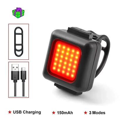 Minimalistische fietslampjes met sterke lichtopbrengst