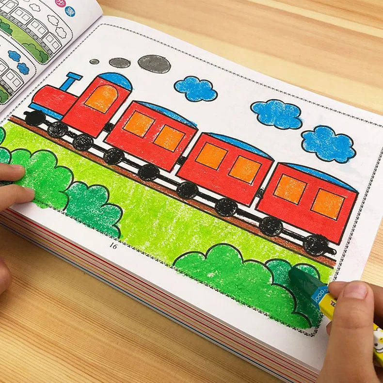 Volwassen kleurboek met verhalen – Elke pagina vertelt iets