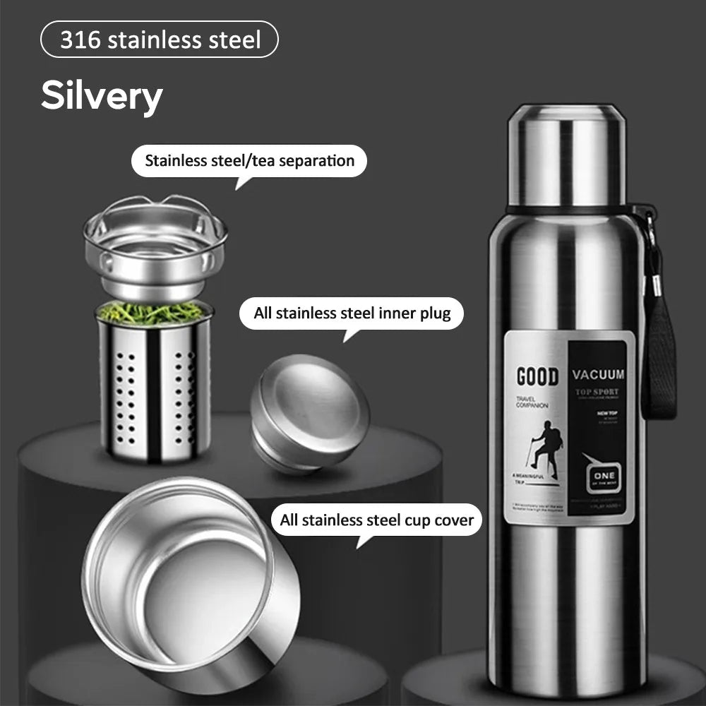 Thermosfles in minimalistisch design – Simpel en strak