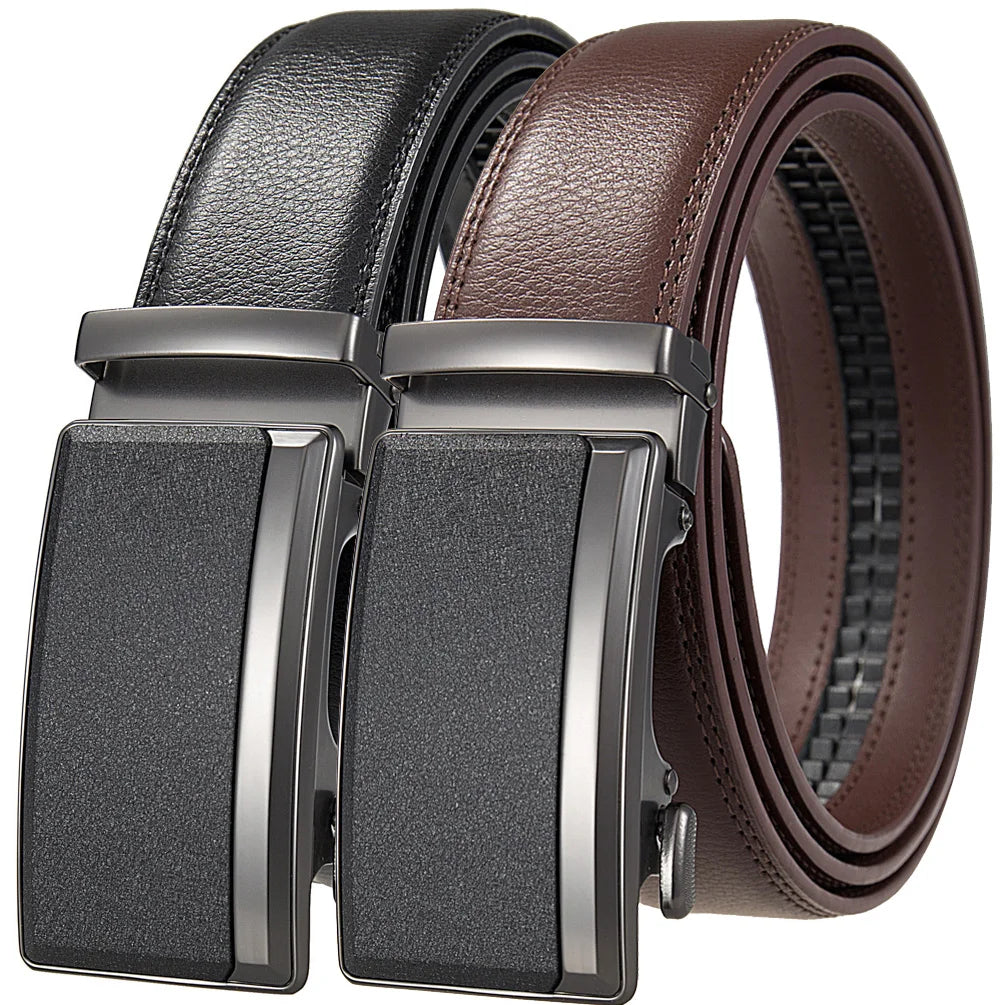 Riem heren met subtiele stiksels en textuur