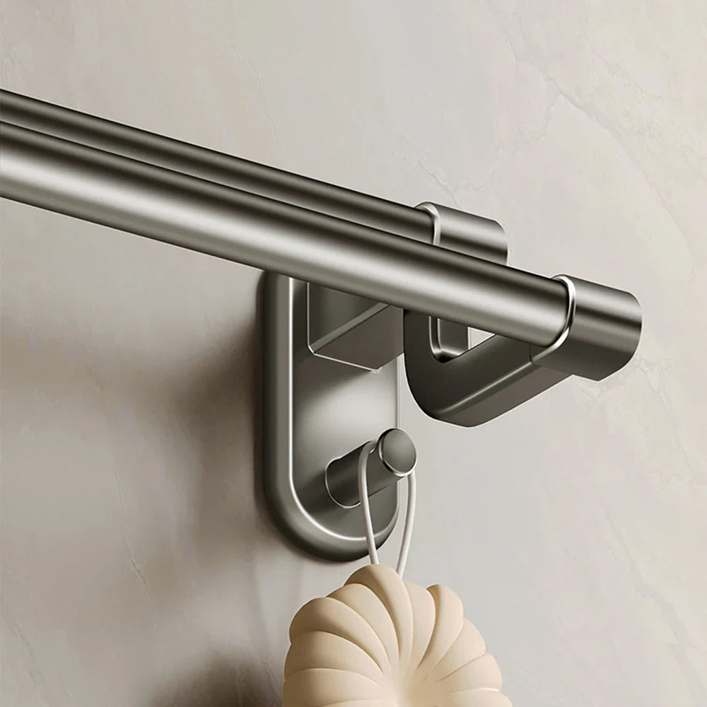 Design handdoekrek zwart met goud – Luxe uitstraling