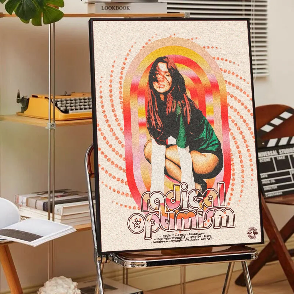 Poster in beige en zandtinten