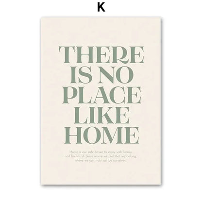 Kleine poster voor een subtiele touch