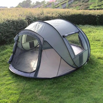 Pop up tent Lidl met zijopening – Eenvoudige toegang