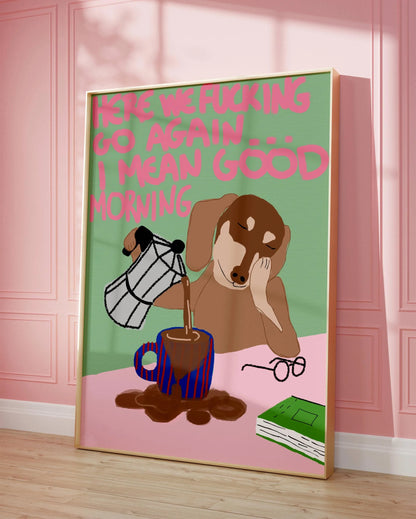 Posters in galerie-opstelling combineren