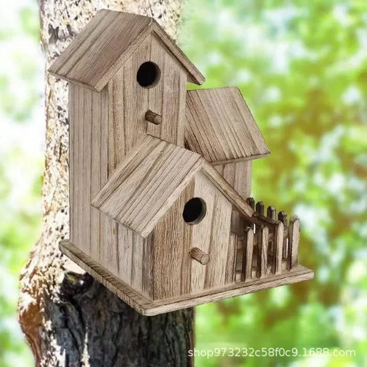 Vogelhuisjes op paal – Ideaal voor open plekken