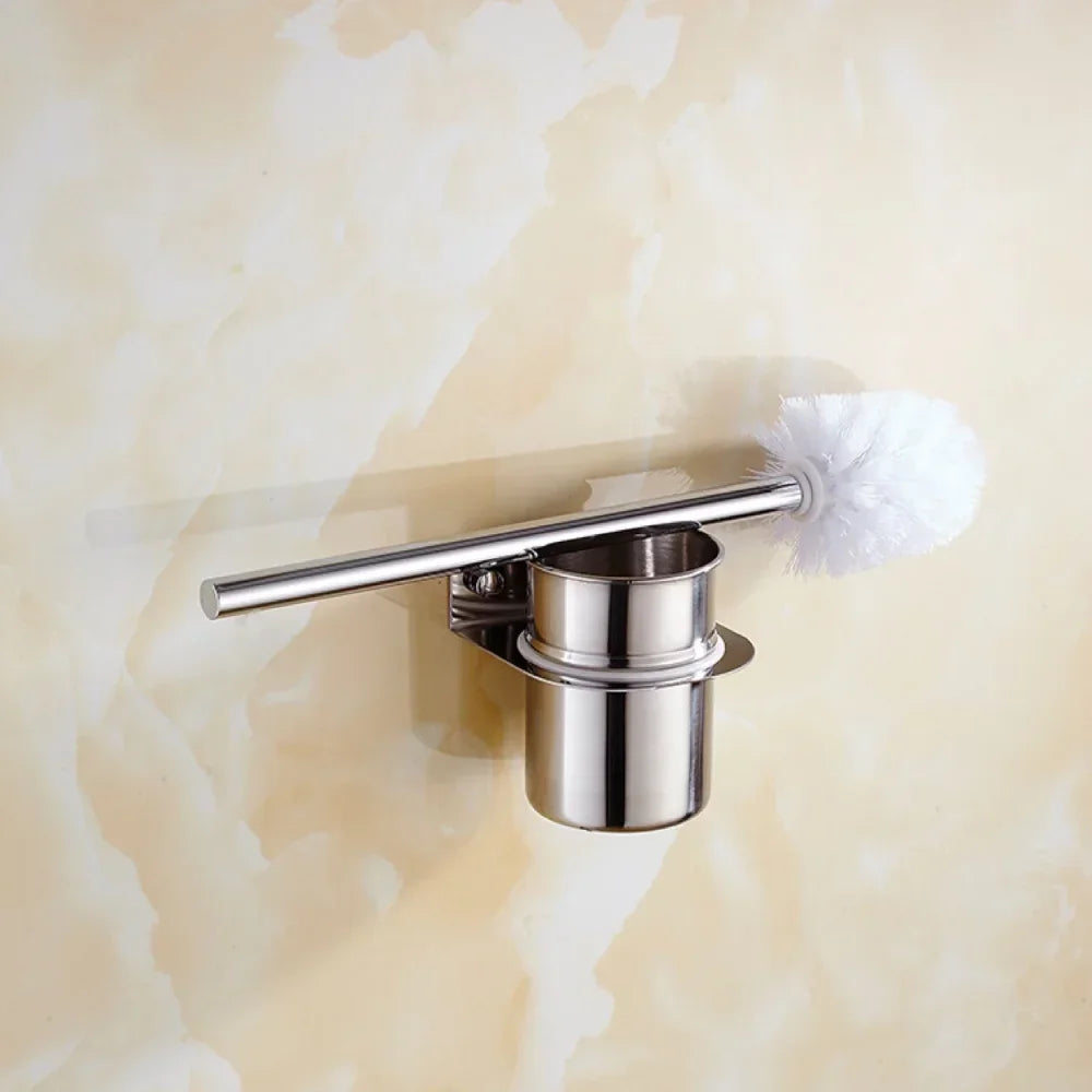 Toiletborstel met houder voor vloer – Stabiele plaatsing