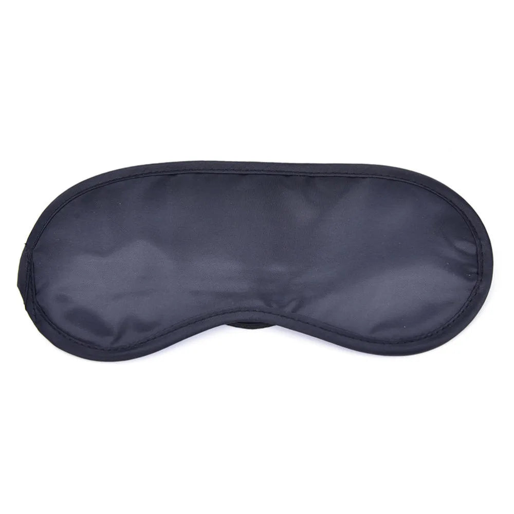 Luxe slaapmasker met zijde-afwerking