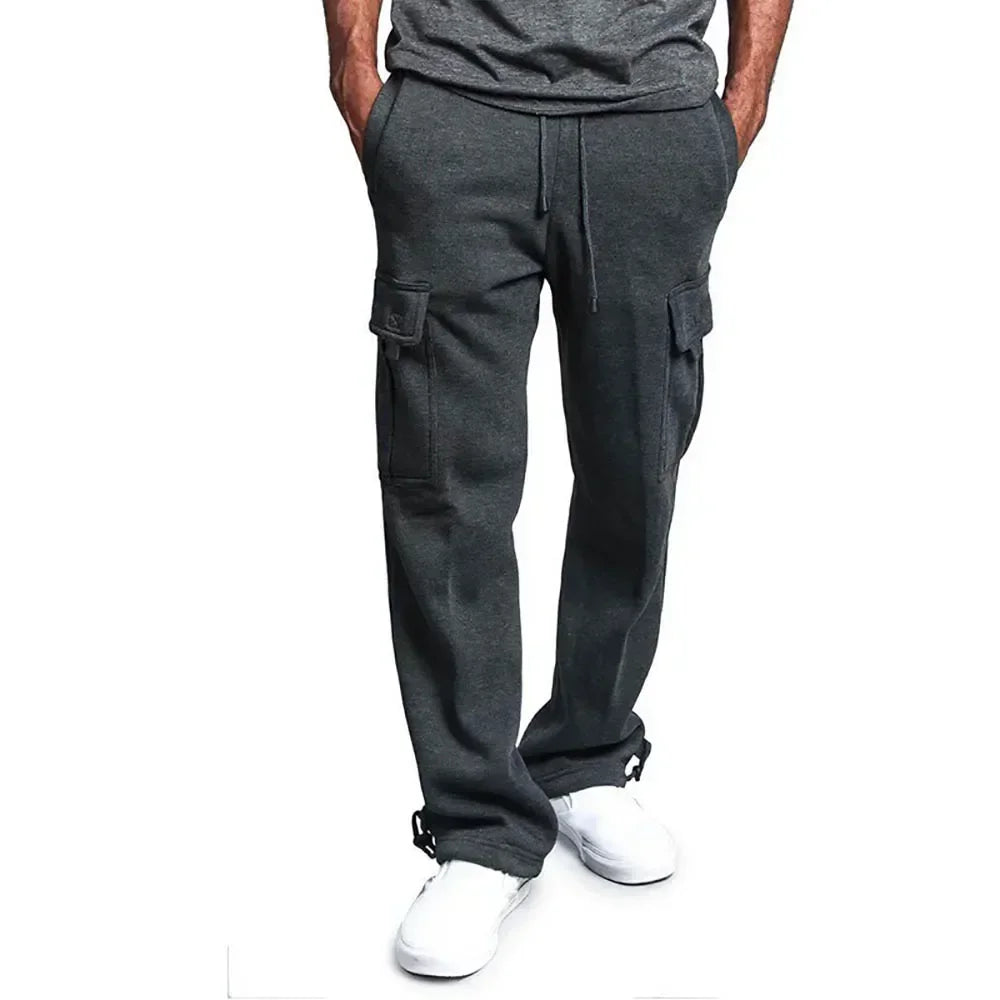 Linnen broek heren met split aan de pijp – Trendy detail