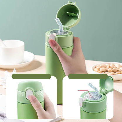 Thermosfles in neutrale kleuren – Past bij elke stijl