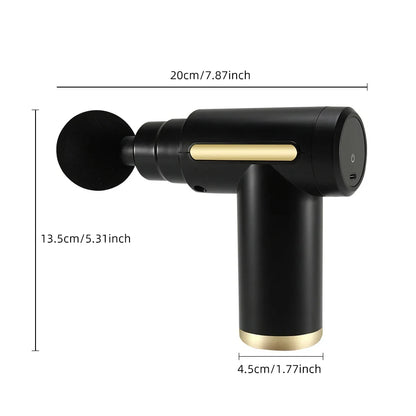 Massage gun met USB-oplaadfunctie – Universeel oplaadbaar