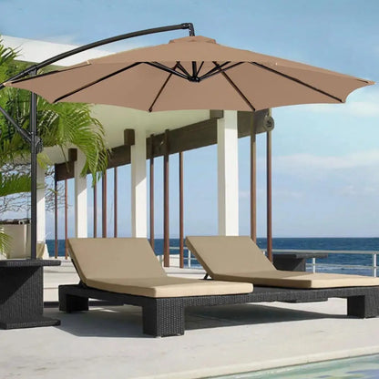 Parasol aanbieding met stevig doek