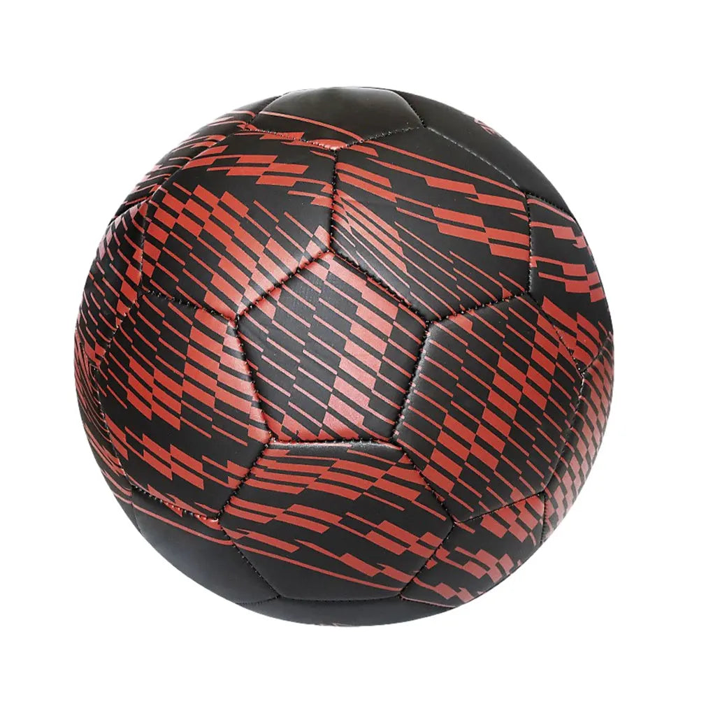 Voetbal met kleurrijk design voor goed zicht