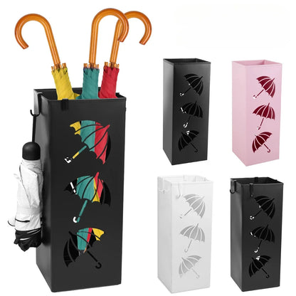 Minimalistische paraplubak met smal profiel