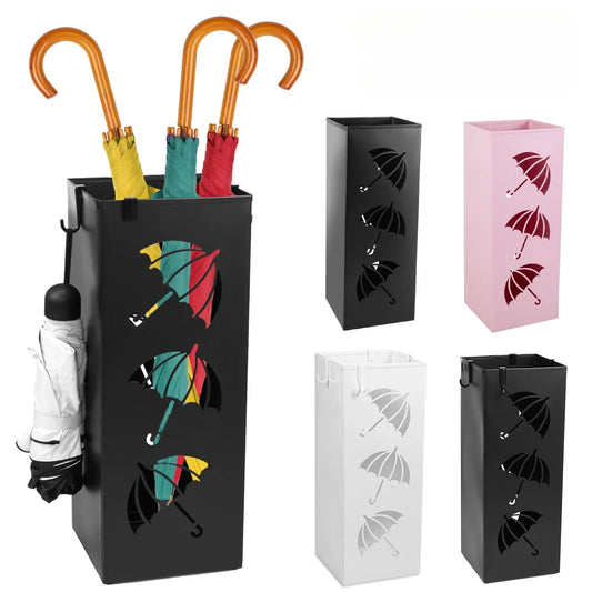 Minimalistische paraplubak met smal profiel