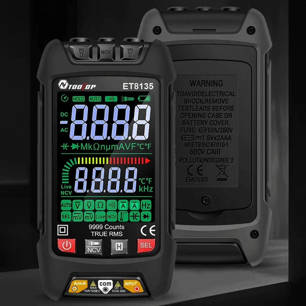 Multimeter voor dagelijks gebruik door elektriciens