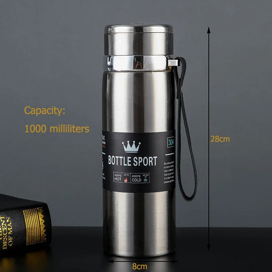 Thermosfles met draagriem – Comfortabel onderweg