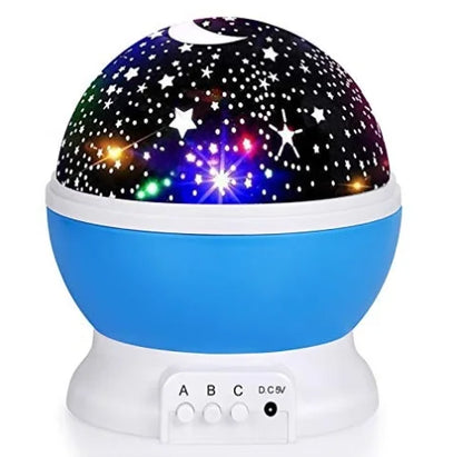 Sterrenhemel projector lamp met zacht LED-licht