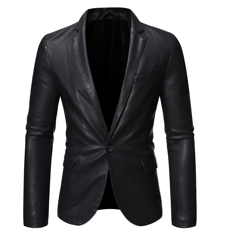 Leren jas heren biker look – Ruwe en ruige uitstraling