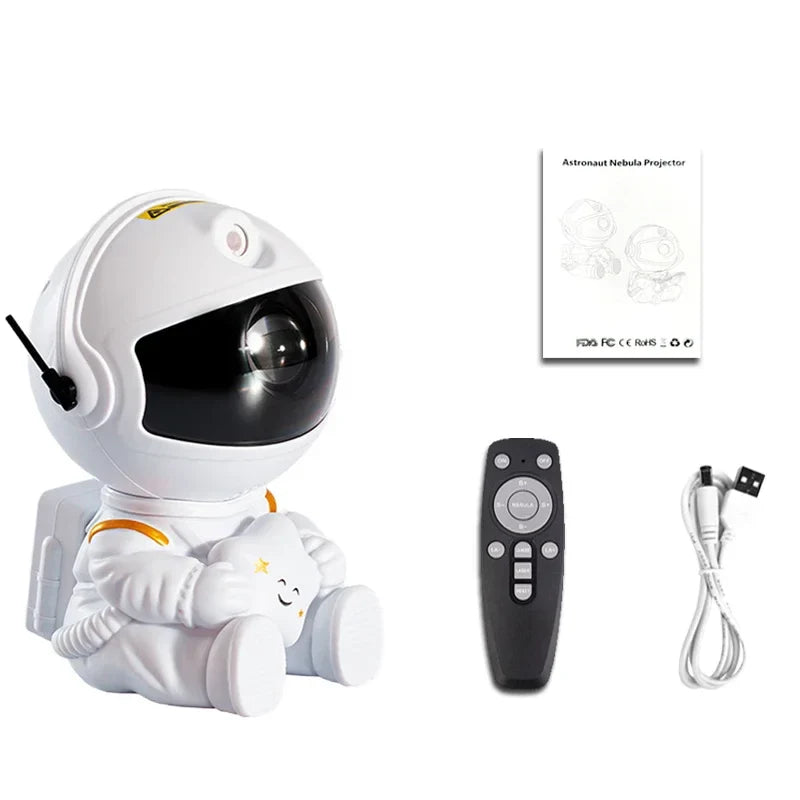 Compacte projector lamp met sterren voor kinderkamer