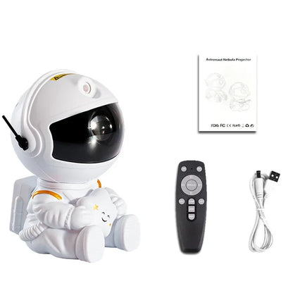 Compacte projector lamp met sterren voor kinderkamer