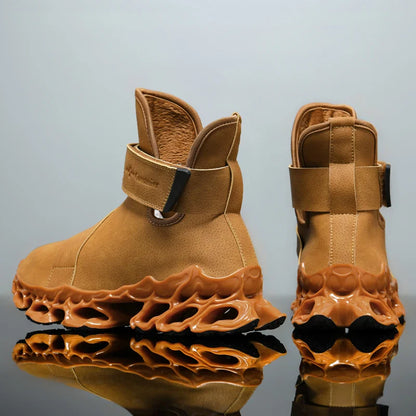 Heren sandalen met rubberen zool