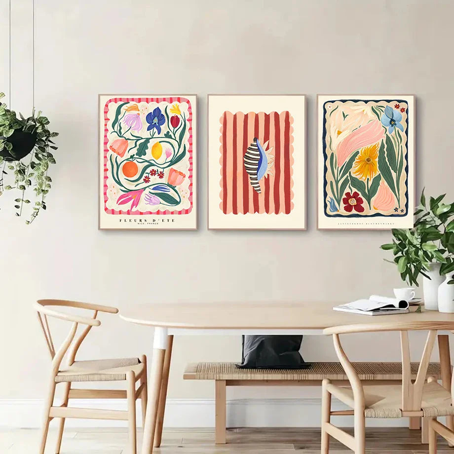Kunstposter met moderne flair