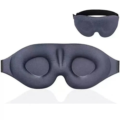 Luxe slaapmasker met zijde-afwerking