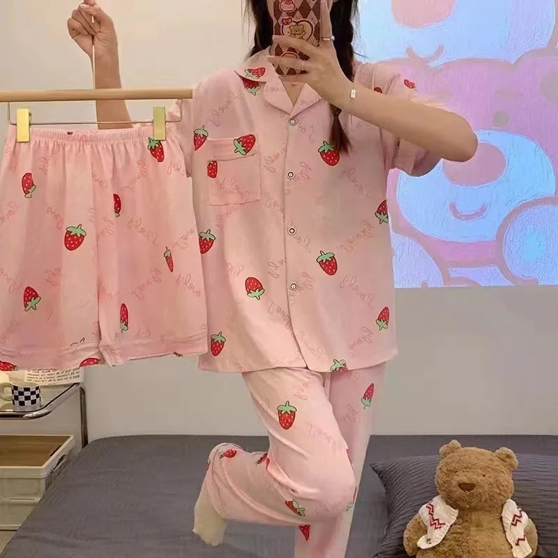 Dames pyjama Zeeman van biologisch katoen