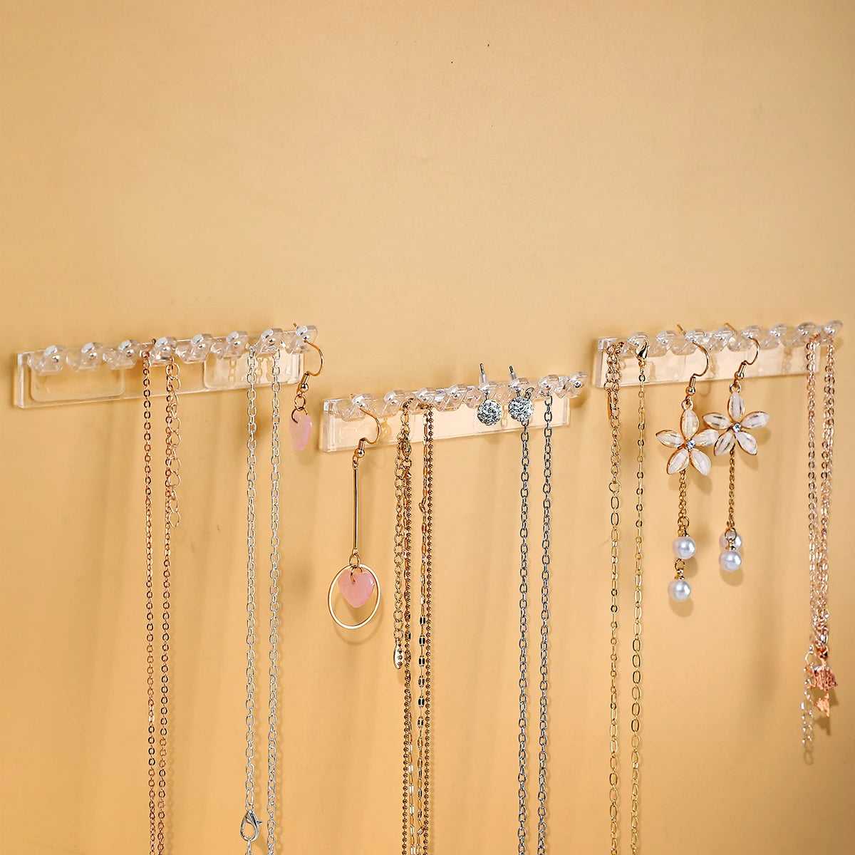 Transparante sieraden organizer – Modern en overzichtelijk