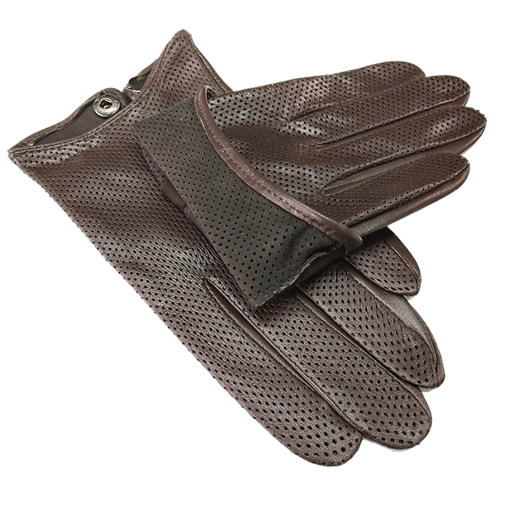 Elegante heren handschoenen van echt leer