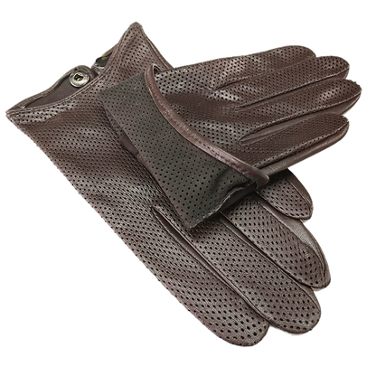 Elegante heren handschoenen van echt leer