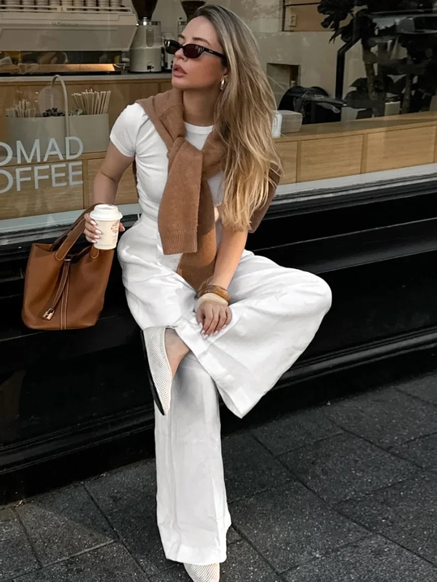 C&A dames linnen broek met casual uitstraling – Voor elke dag