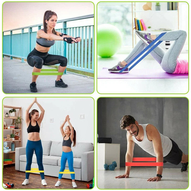 Workout set met weerstandsbanden – Complete thuisgym