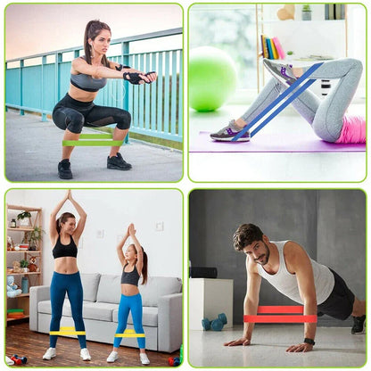 Workout set met weerstandsbanden – Complete thuisgym