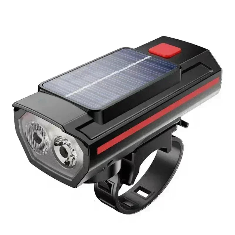LED fietslamp met brede lichtbundel