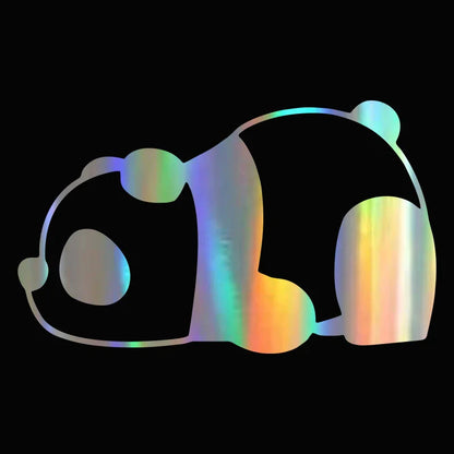 Auto stickers - Schattige Panda Set voor Unieke Autodecoratie