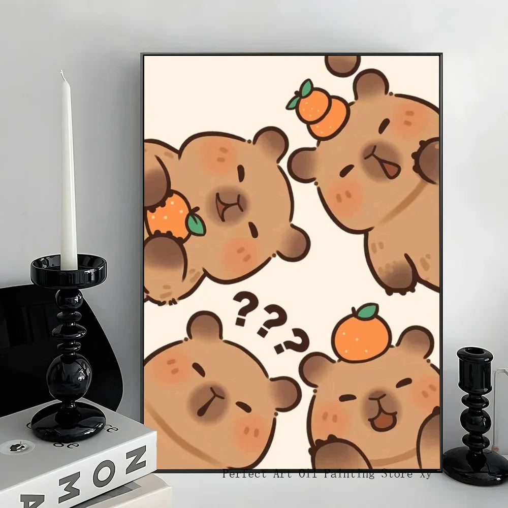Zwart-wit portretposter
