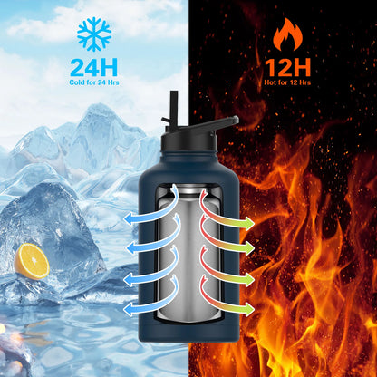 Thermosfles met cartoonprint – Leuk voor kinderen