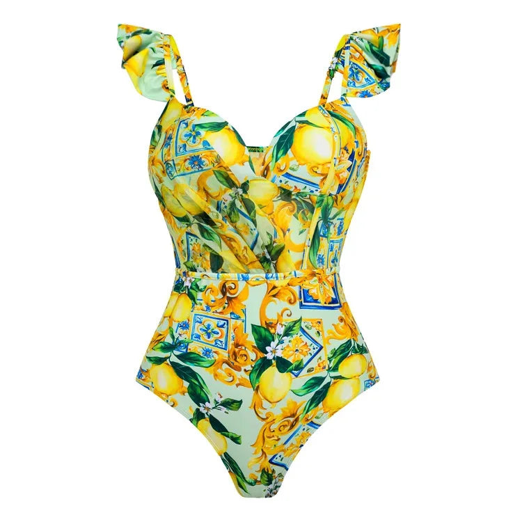 Badpakjurk met bloemenprint – Vrolijk en zomers design